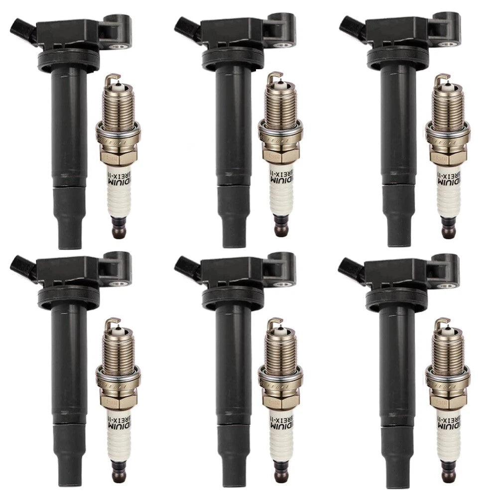 6X Ignition Coil + 6X Spark Plug for Lexus ES300 RX300 V6 3.0L (1999–2003)