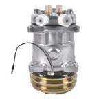 A/C Compressor with 2PK Clutch for SD 508 5H14 R134A (12V)