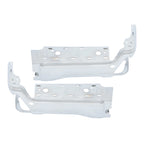 Set of 2 Rear Back Bumper End Caps for Ford F-250 (2023–2025) Chrome
