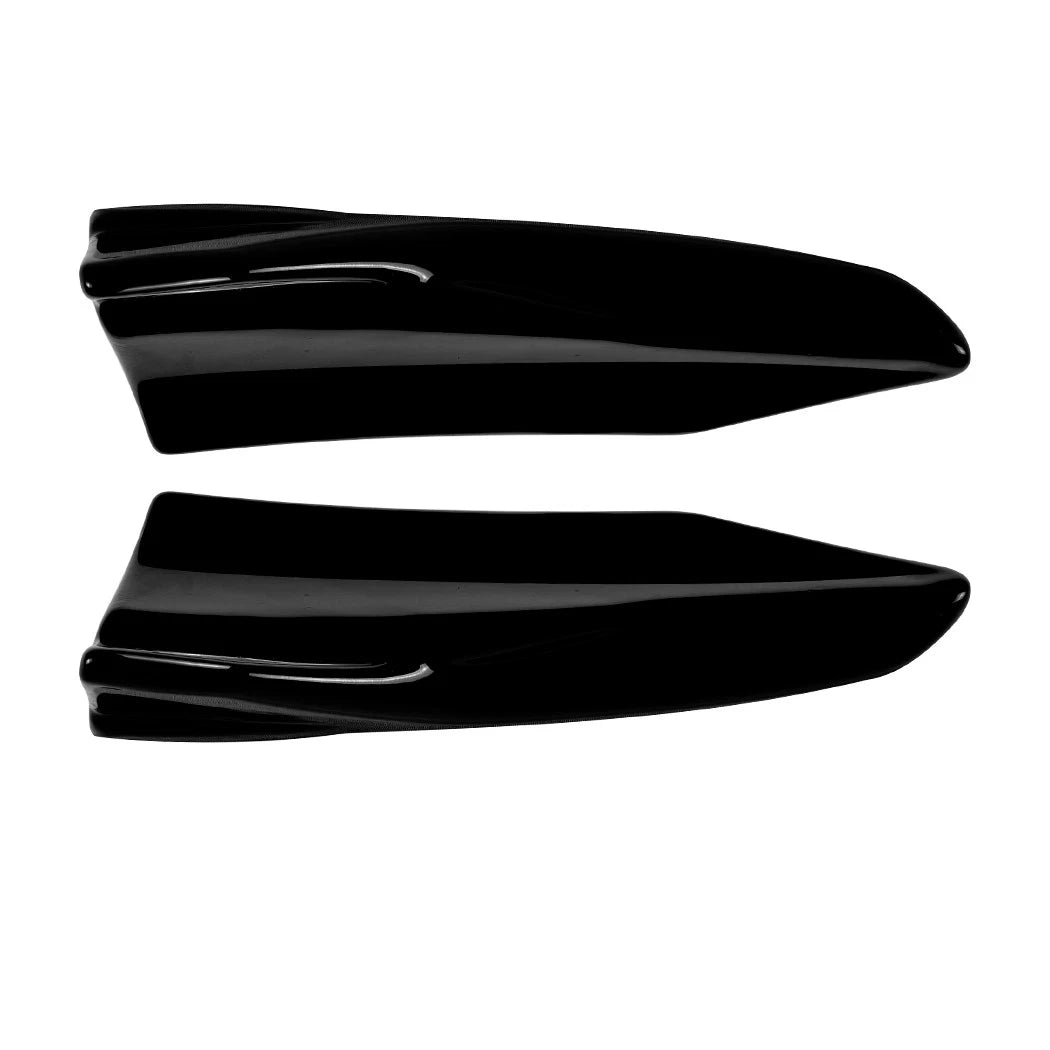 Gloss Black Rear Side Splitter Spats for Audi A3 S-Line S3 (2013–2016)