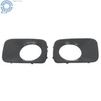 Set of 2 Primed Plastic Fog Light Covers for Honda Pilot (2009–2011)