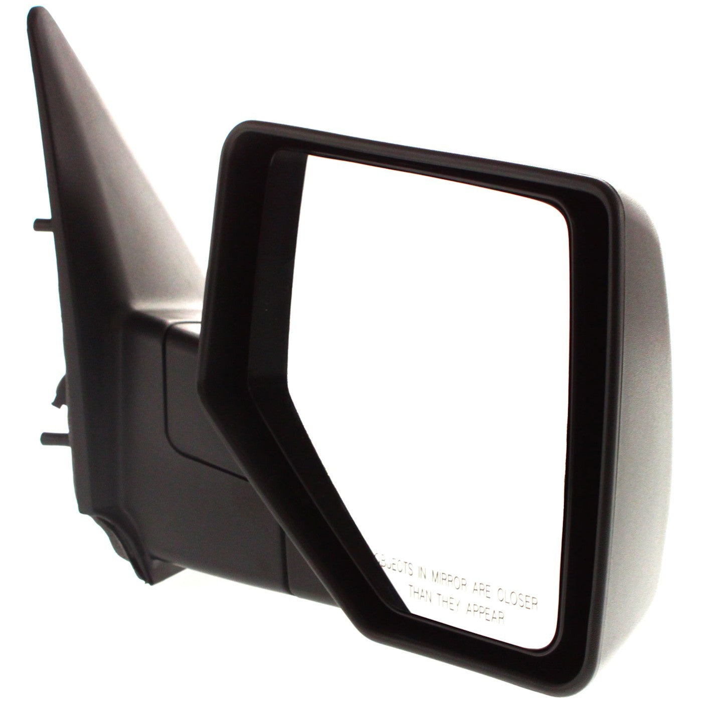 Set of 2 Power Mirrors for Ford Ranger (2006–2011) Textured Black Manual Folding
