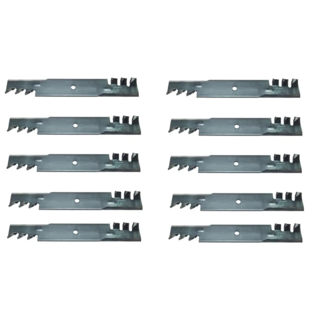 10X Heavy Duty Toothed Mulching Blade for Hustler (Replaces 601014)