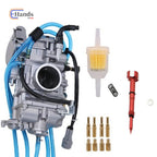 Carburetor with Mixture Screw for Honda CRF450R CRF450X (2002–2014) 16100-MEB-672