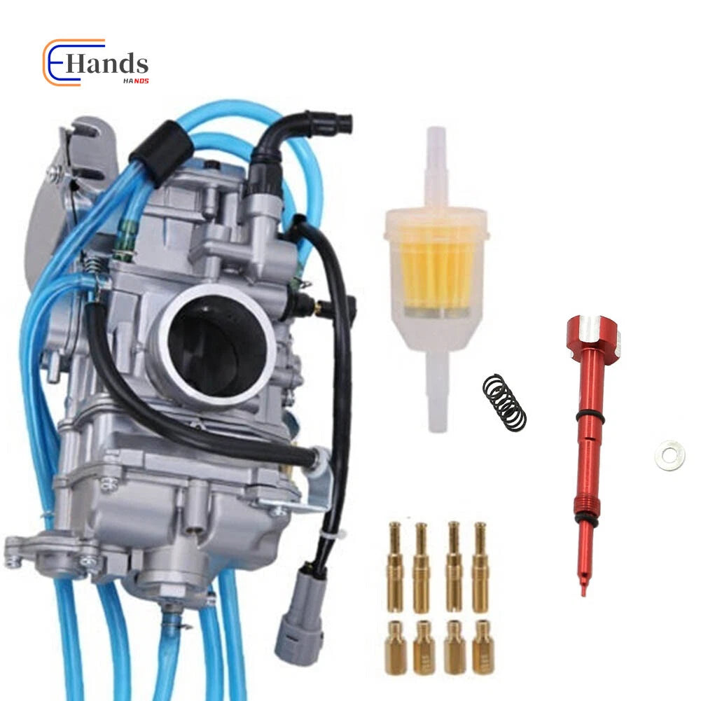 Carburetor with Mixture Screw for Honda CRF450R CRF450X (2002–2014) 16100-MEB-672