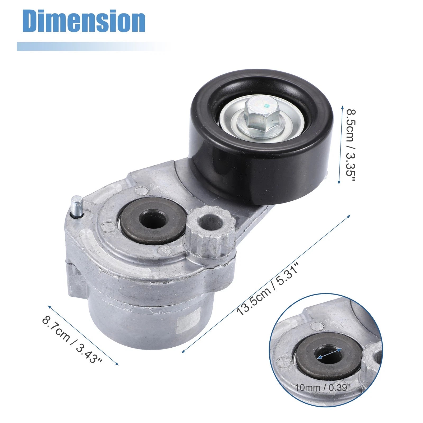 Engine Belt Tensioner Pulley Assembly for Chevrolet Sonic (2012–2020) 55563512