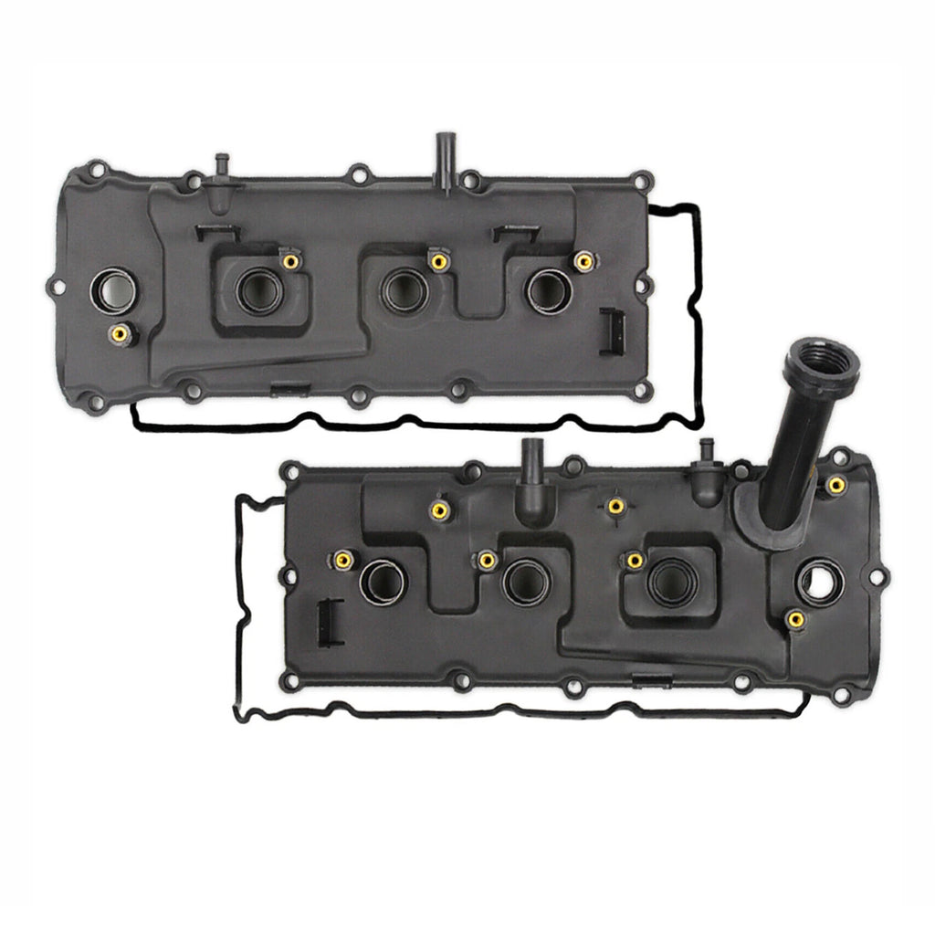 Left & Right Engine Valve Cover Set w/ Gaskets for Infiniti QX56 (2004–2010)