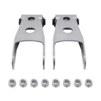 2" Rear Drop Shackles Kit for Chevy Silverado GMC Sierra 1500 (1988–2018)