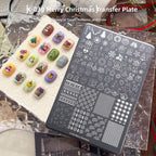 Nail Stamping Plate for DIY (14.5 cm x 9.5 cm)