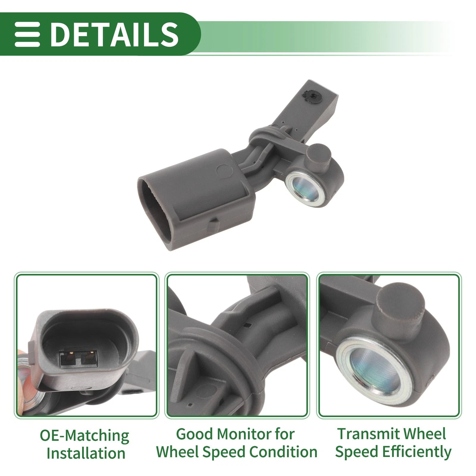 ABS Wheel Speed Sensor No.WHT003863A for Volkswagen T-Cross (2019)