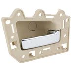 2X Inner Door Handle Kit Beige Chrome for Jeep Grand Cherokee (2005–2010)