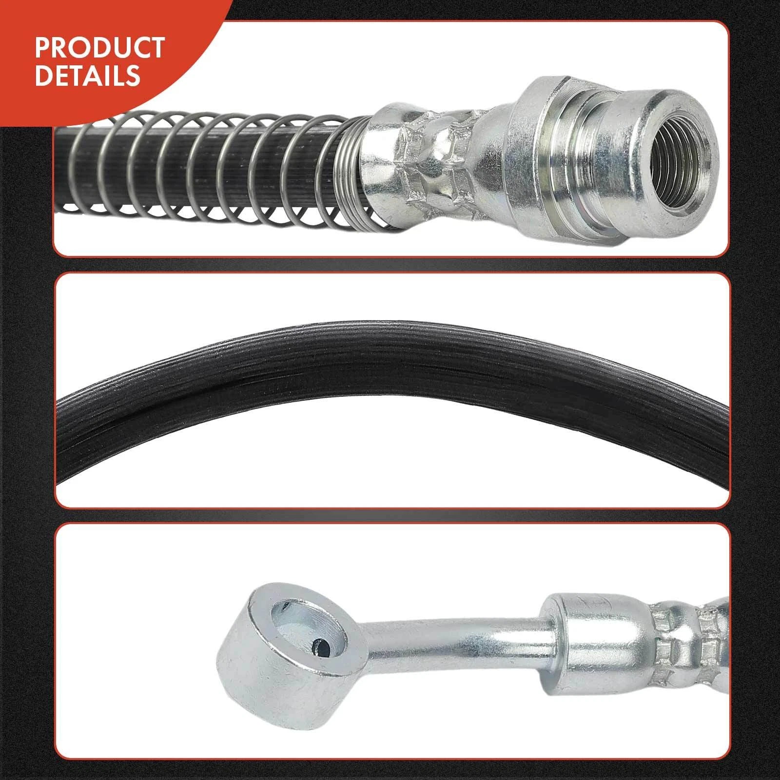 Front Left Brake Hydraulic Hose for Hyundai Accent (2018–2022)
