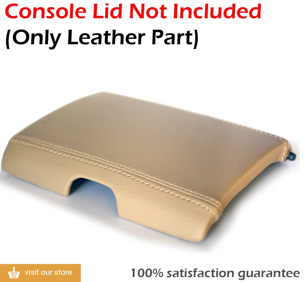 Center Console Armrest Cover for Mazda Miata (1999–2005) Beige Leather