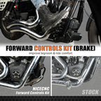 Extended Forward Control Rider Floorboard for Harley Dyna Switchback (2012–2016)