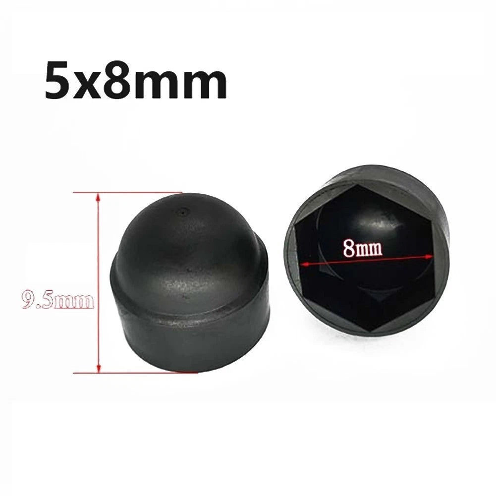 30 Nylon Hex Nut Covers for Outdoor Protection from Rust and Damage