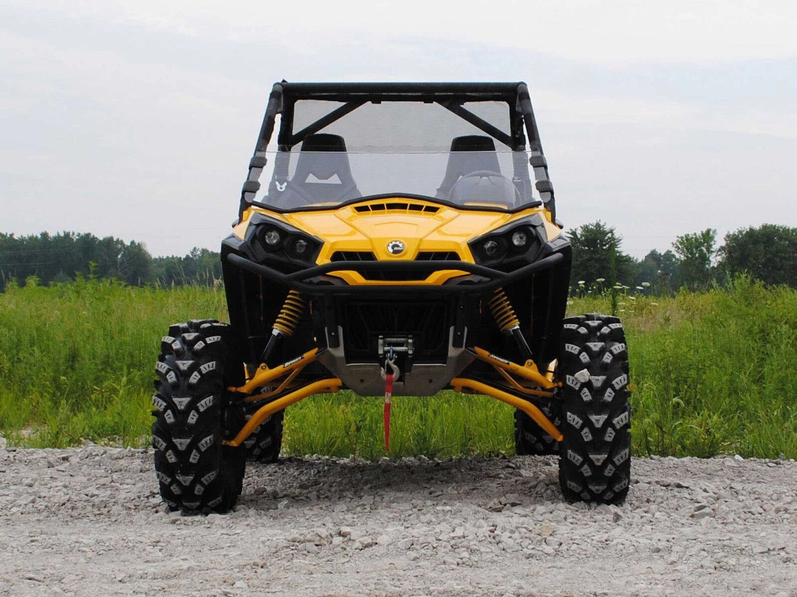 Scratch Resistant Half Windshield for Can-Am Commander 1000/MAX (2021–2023)