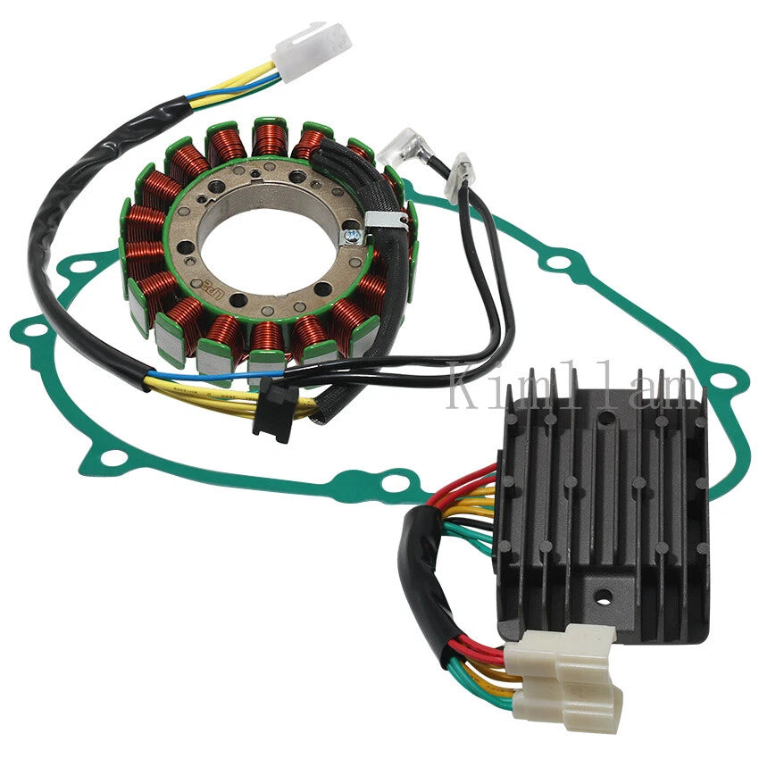 Stator Coil, Regulator Rectifier, Gasket for Kawasaki ZX900 Ninja ZX-9R (1998–1999)