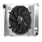 3 Row Aluminum Radiator Shroud Fan for Chevy Nova (1968–1973) / Camaro (1970–1981)