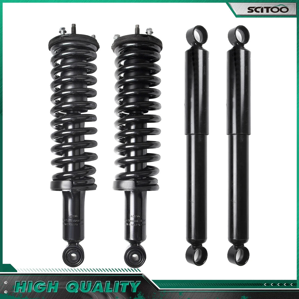 Set of 4 Struts & Shocks for Toyota Tacoma 4WD (1995–2004)