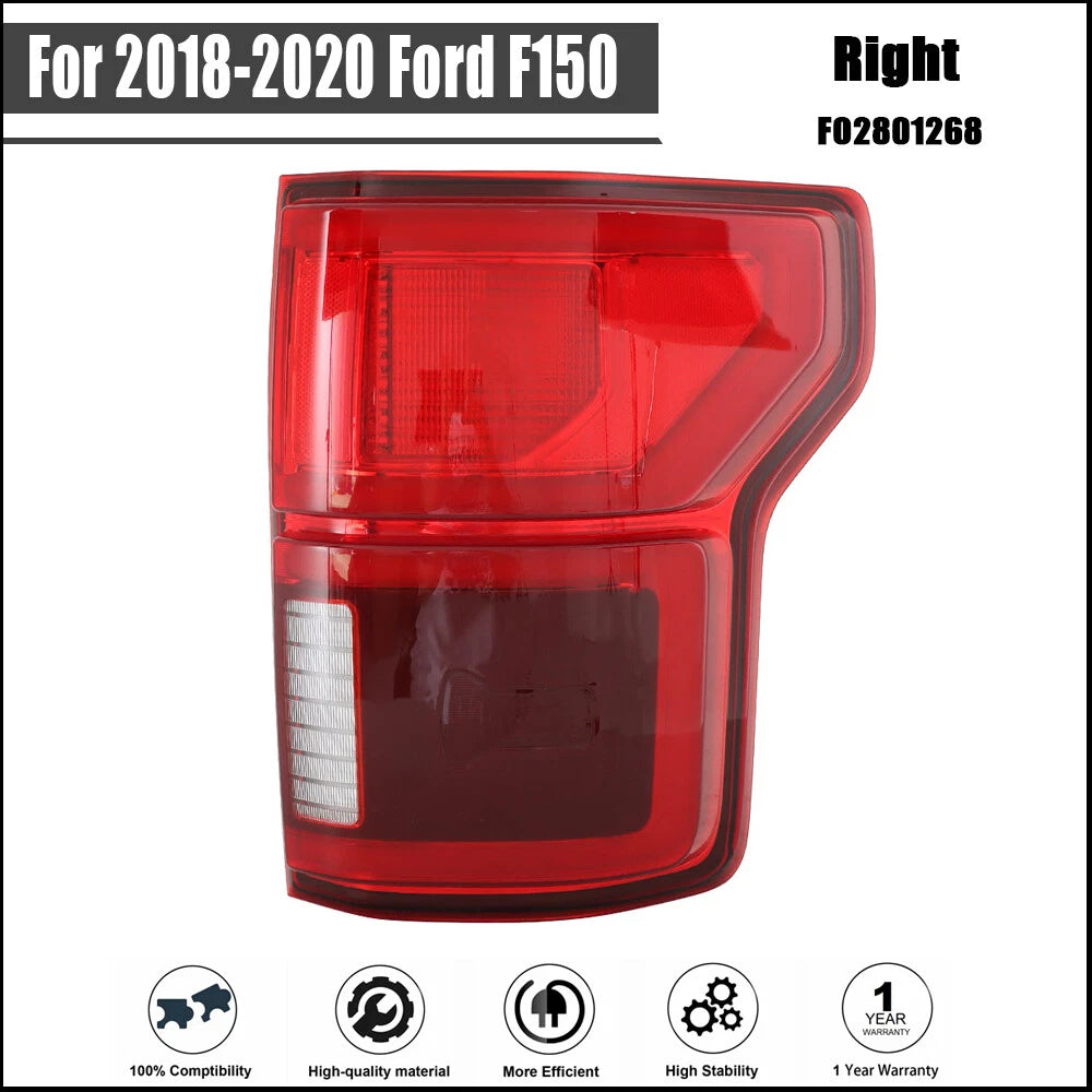 LED Taillight Assembly for Ford F150 (2018â2020) Passenger Side