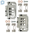 Set of 2 Front Brake Calipers with Bracket for Mercury Ford Lincoln Town Car (2003–2011)