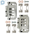 Set of 2 Front Brake Calipers with Bracket for Mercury Ford Lincoln Town Car (2003–2011)
