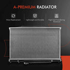 Radiator with Trans Oil Cooler for Dodge Durango Dakota (2000-2003)