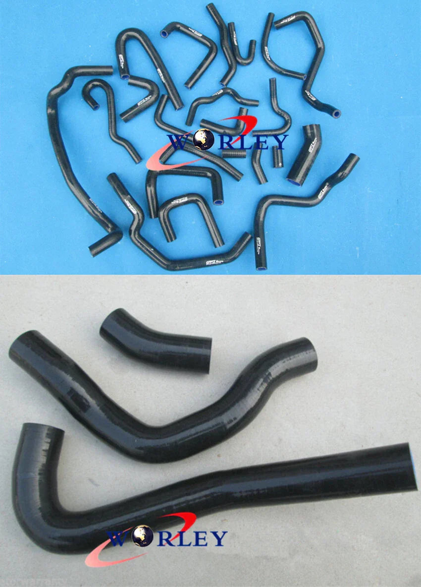25PCS Silicone Radiator Hoses for Nissan Silvia 180SX 200SX S13 (89-94)