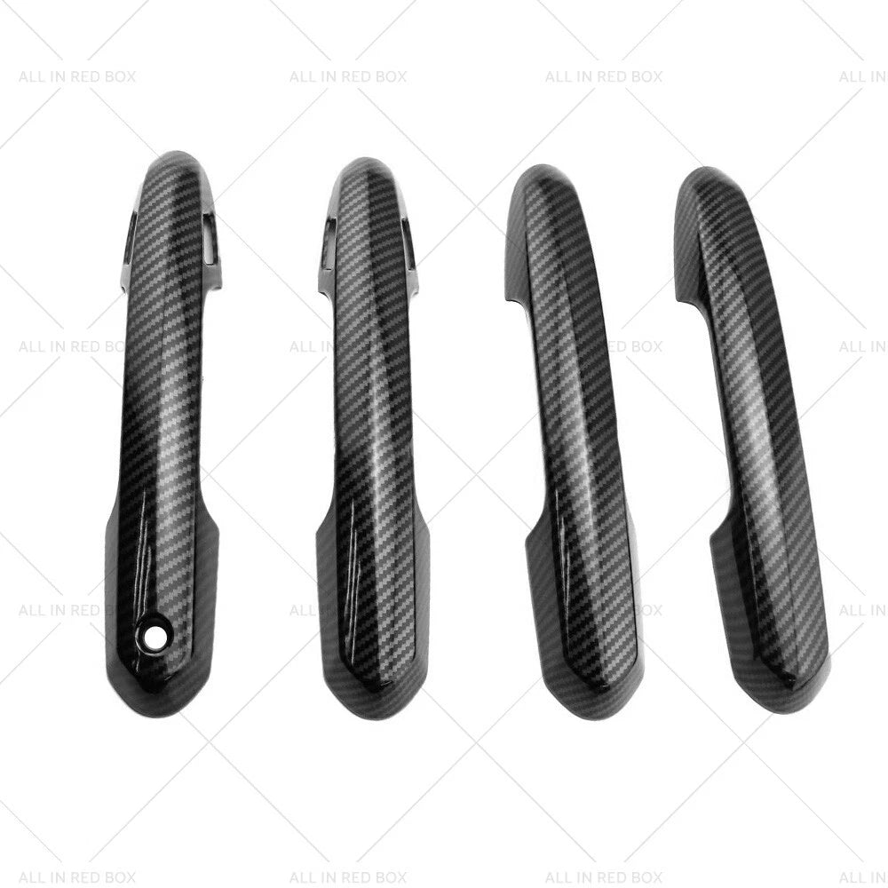 Carbon Fiber Door Handle Kit for Toyota RAV4 Hybrid (2019–2023)