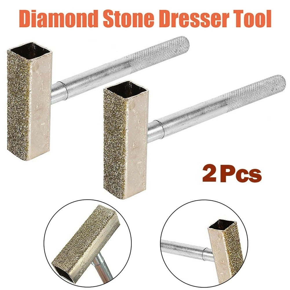 2X Diamond Stone Wheel Dressers for Grinding Wheels
