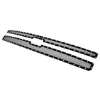 Stainless Black Rivet Mesh Grille Inserts for Chevy Silverado 1500 (2007–2013)