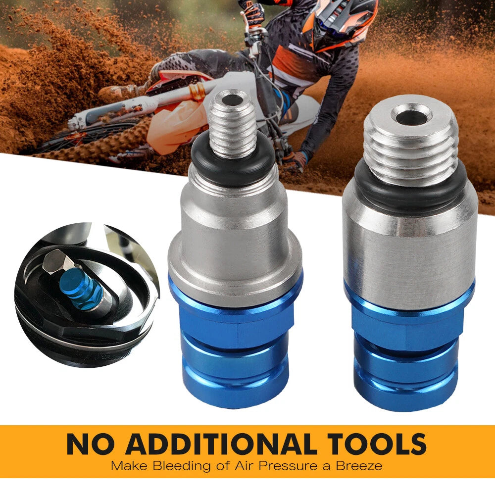 Fork Air Bleeder Relief Valves M4x0.7/M8x1.0 for Husqvarna FC250-FC450 (2018-2019)