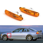 Amber Fender Side Marker Turn Signal Lights for BMW 3-Series E46 (1999–2001)
