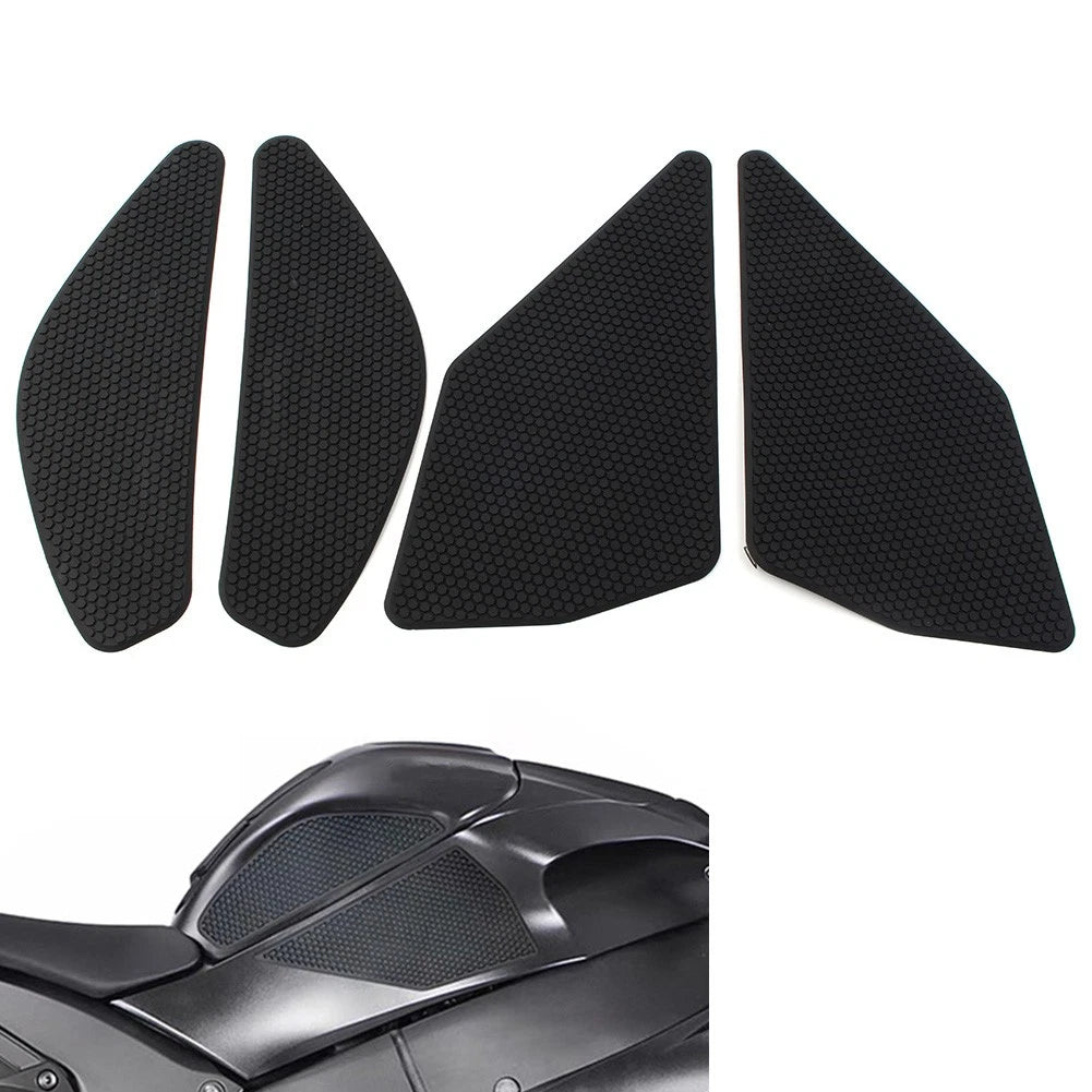 Side Knee Tank Traction Grips Pads for Kawasaki ZX10R (2011–2019)