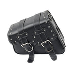 Universal Motorcycle Saddle Bag Luggage Tool Bag Left Side Black