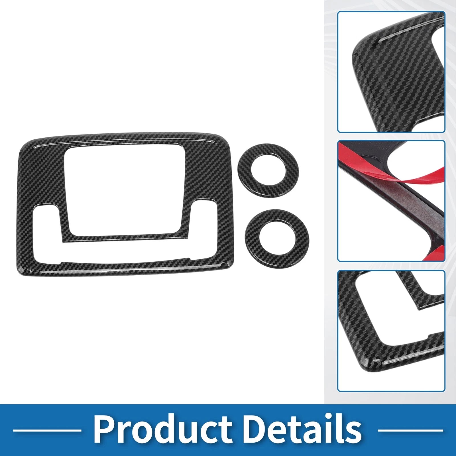 Set of 2 Headlight Trim Bezels for Honda HR-V (2021–2022) ABS
