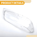 1 Pc Headlight Lens Cover for BMW X5 (2004–2006) No. 63117166818 Clear