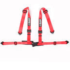 2X 4 Point Racing Harness Buckle Seat Belt 2" Strap for Go-kart UTV ATV