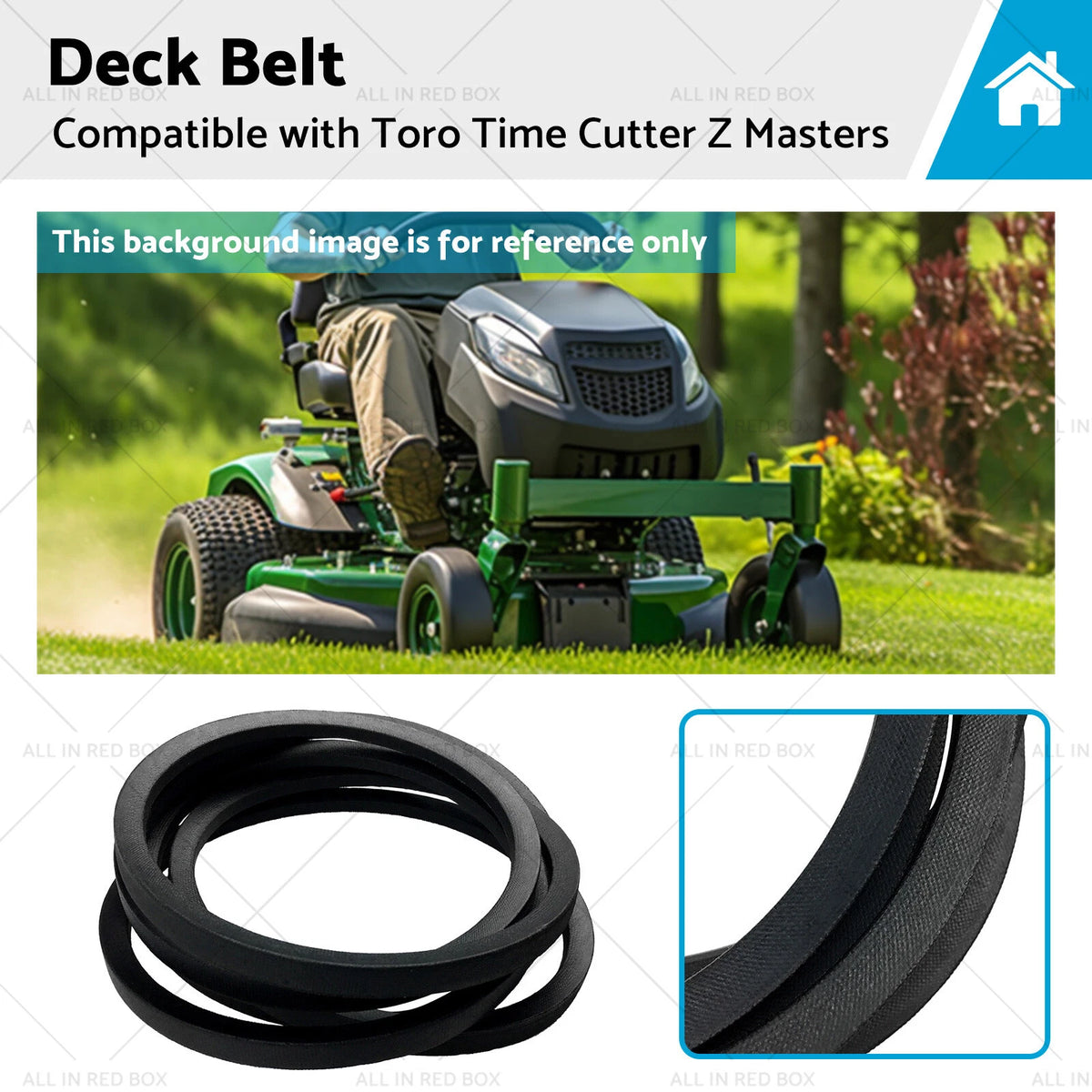 52" Deck Belt for Toro TimeCutter Z Masters (Replace 99-3904, 993904)