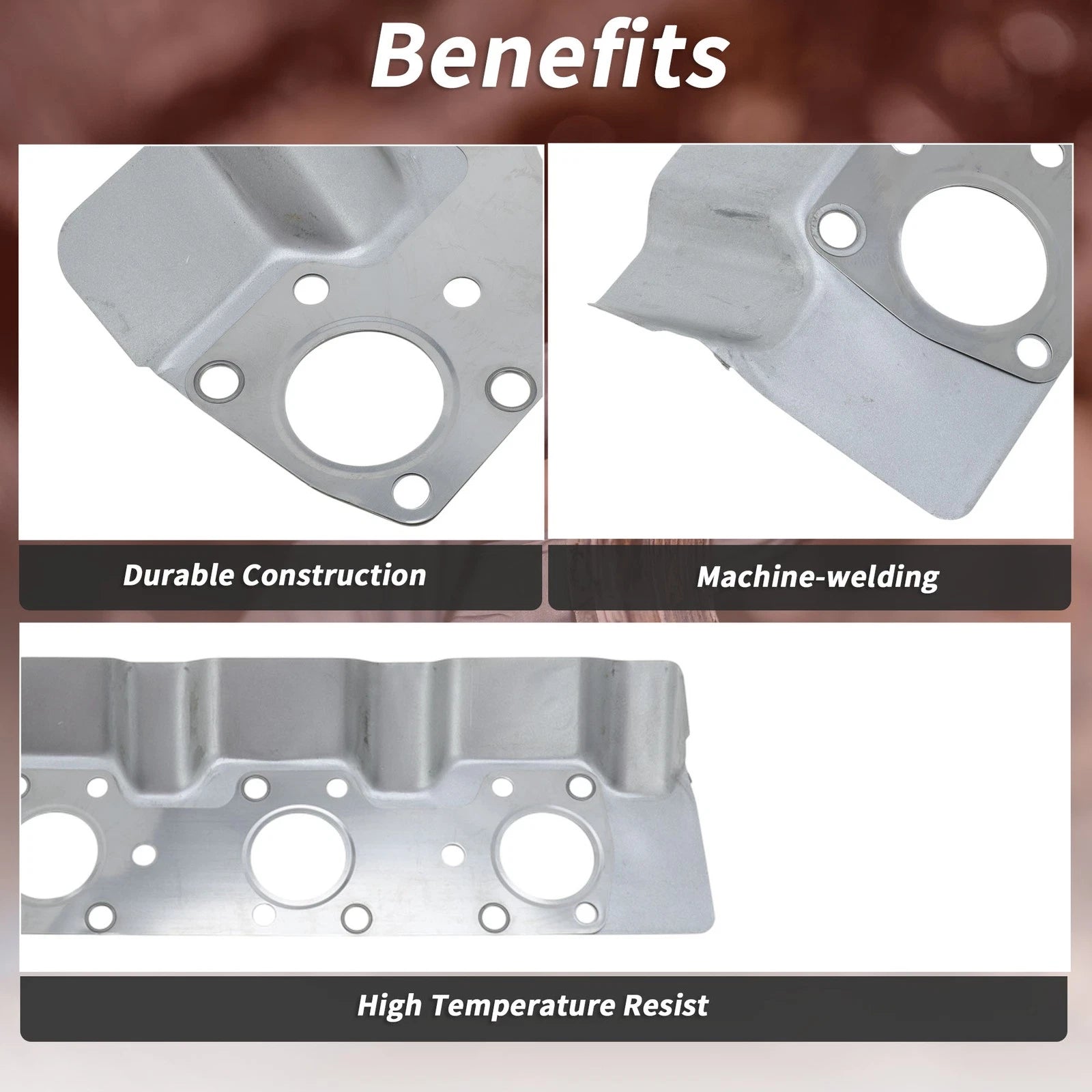 Exhaust Manifold Header Gasket for Mitsubishi Pajero/Shogun (1988–2024) No.MD134703
