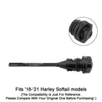 Oil Dipstick Tank Cap Plug for Harley Softail Breakout (2013–2023) Black