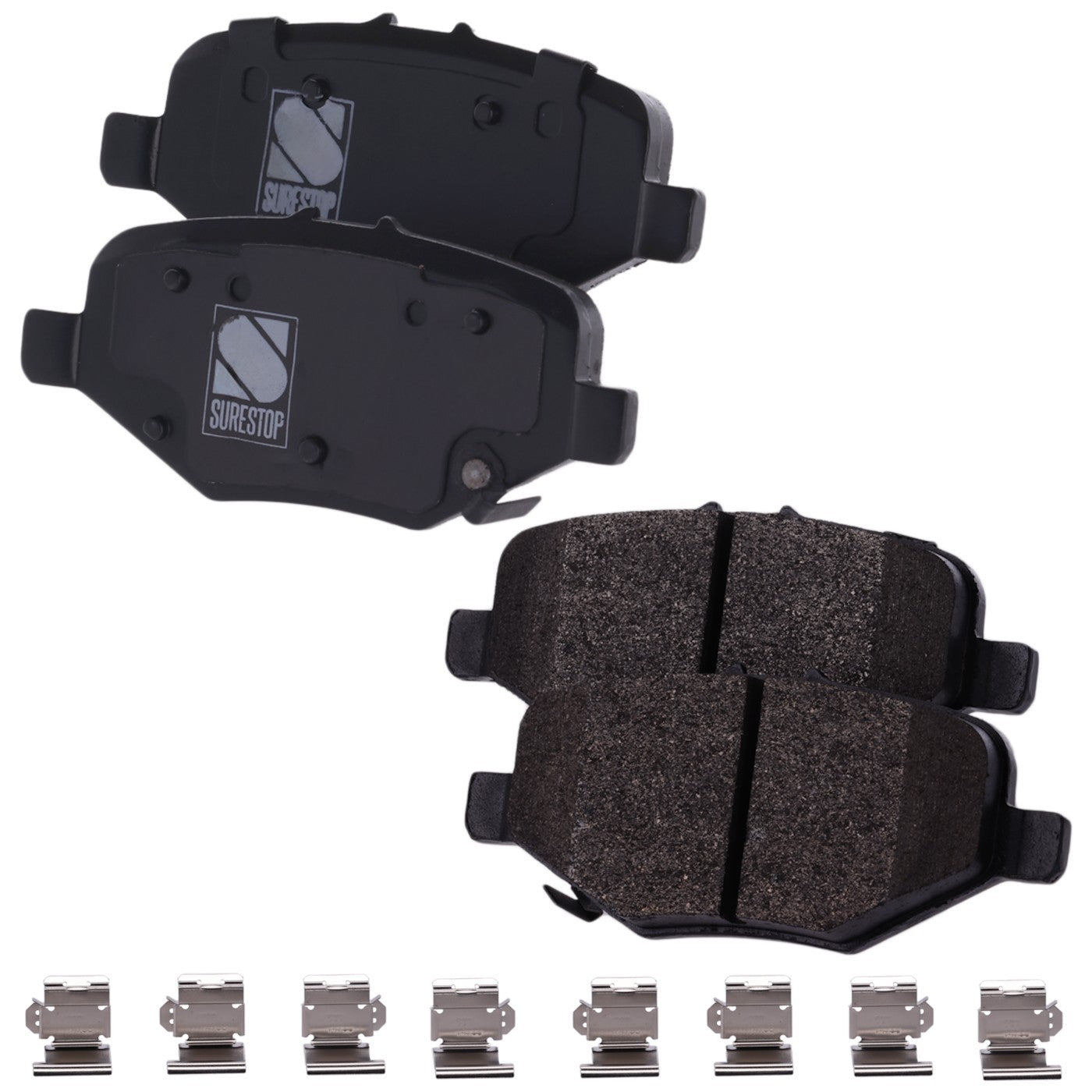 Set of Rear Semi-Metallic Brake Pads for Ford Explorer (2013–2019)