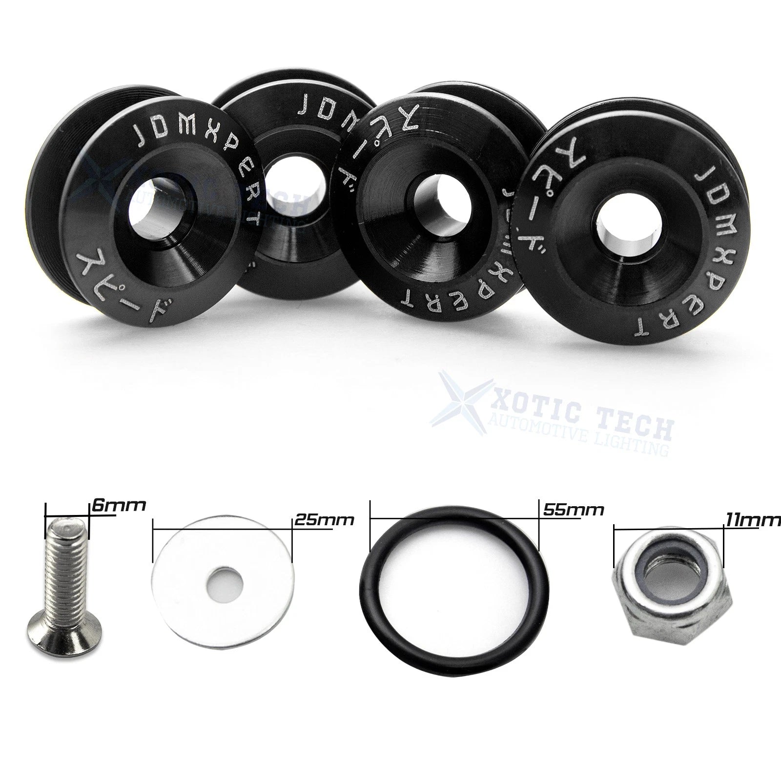 Tow Hook and Air Valve Cap for Mercedes-Benz C-Class E-Class S-Class (2013-2015)