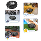 Waterproof Lawn Mower Cover with Stretch Drawstring (113 cm x 100 cm)