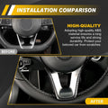 Steering Wheel Frame Cover Trim for Mercedes-Benz C/E-Class GLA CLA GLC (PY)