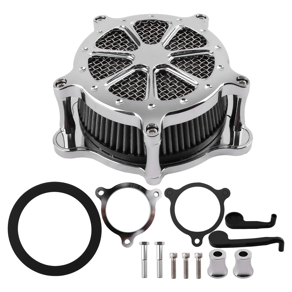 Air Cleaner Intake Filter Set for Harley M8 Softail (2018–2023)