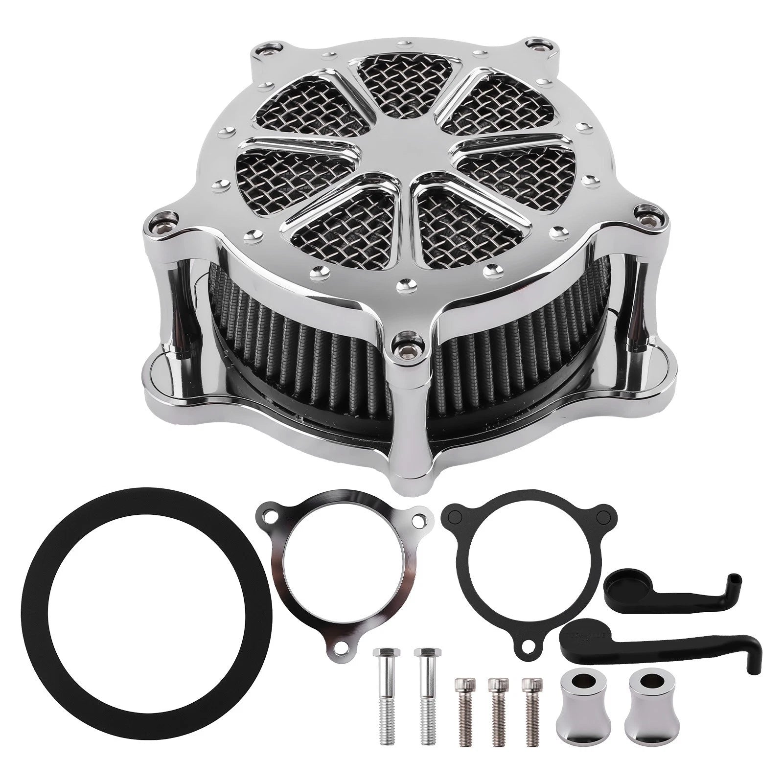Air Cleaner Intake Filter Set for Harley M8 Softail (2018–2023)