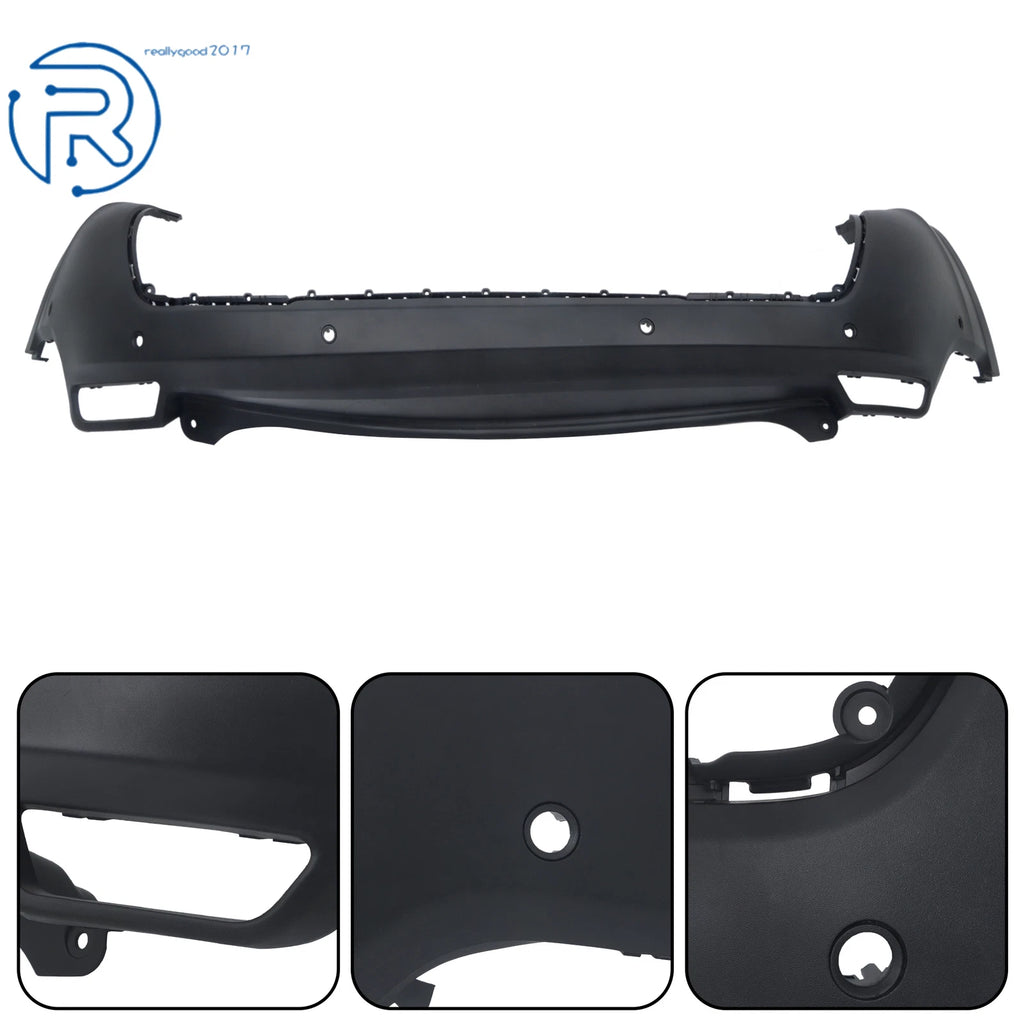 Rear Bumper Cover for Jeep Cherokee (2019–2023) with Sensor Holes