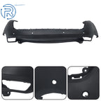 Rear Bumper Cover for Jeep Cherokee (2019–2023) with Sensor Holes