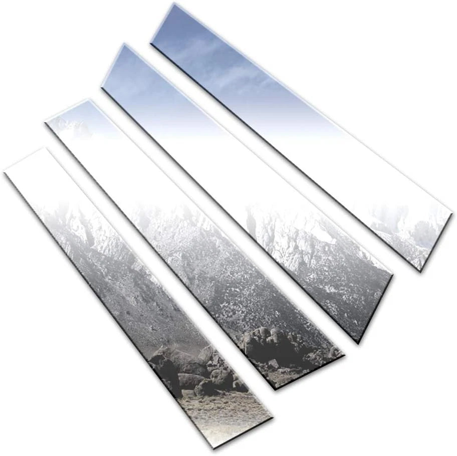 Luxury Stainless Steel Pillar Post Trim Kit for 2014–2018 Chevy SS